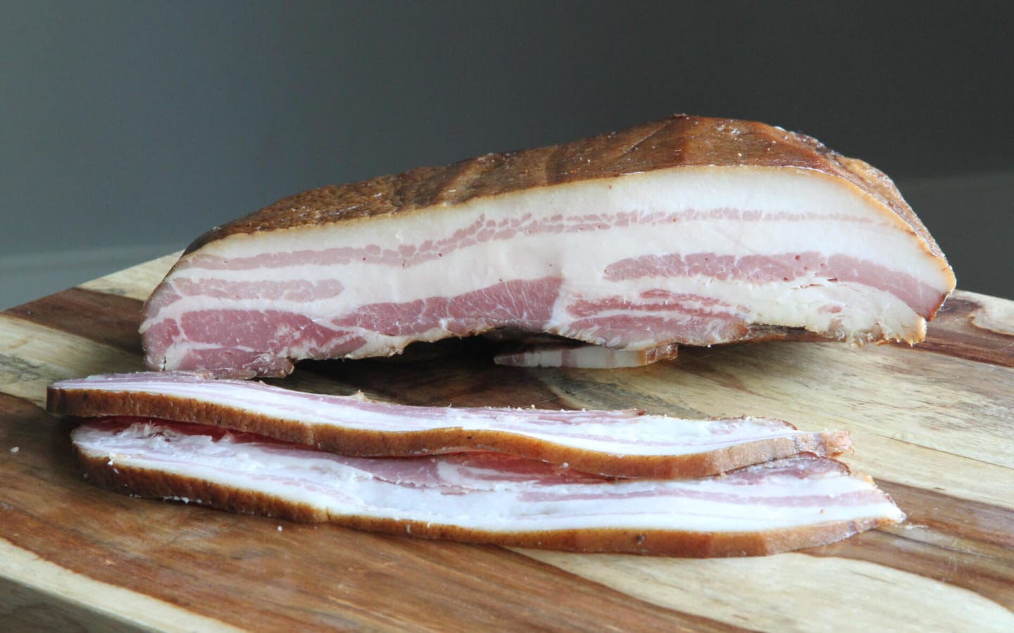homade bacon